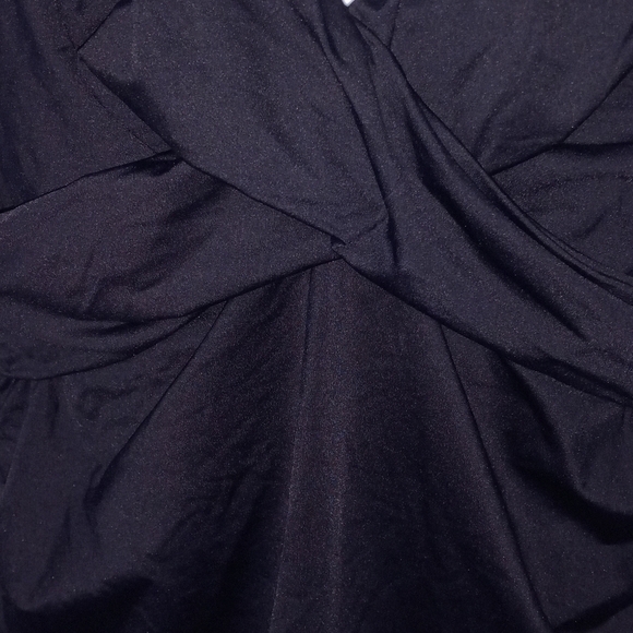 NWT LANDS ENDS SWIMSUIT TOP WOMENS SZ 18DDD BLACK - Picture 2 of 5